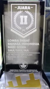 Juara 2 LDBI Tingkat Provinsi 2019